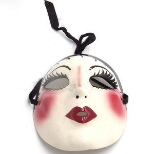 Kings & Clowns Fancy Faces Vintage New Orleans Ceramic Mask Hand-Painted Signed